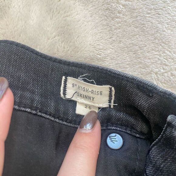 Madewell 9-Inch High-Rise Skinny Jeans Size 26 - Picture 9 of 10